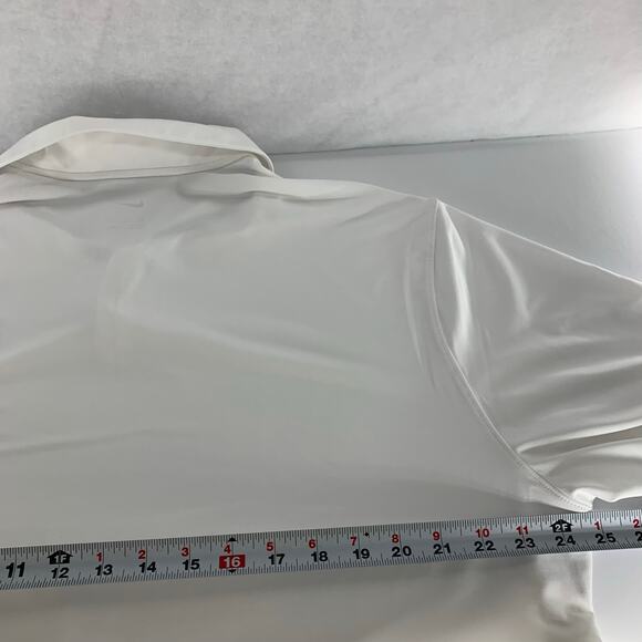 Nike Dri-Fit Mens Short Sleeve Golf Shirt White Size XL - Picture 5 of 13